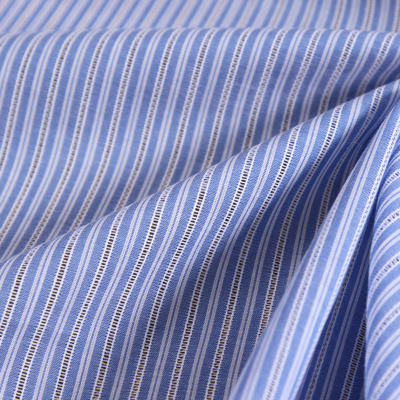 Factory Direct Sales Stripesd Fabric Cut Out Yarn-Dyed Jacquard Fabric Hot-Selling Dress Women's Fabric Stripesd Fabric