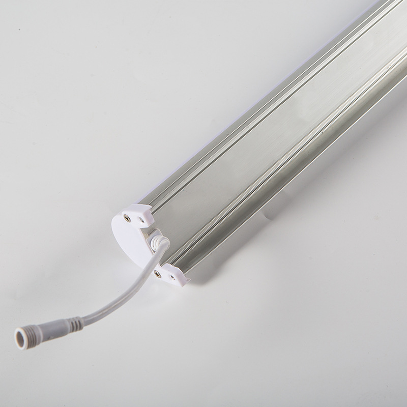 LED aluminum bottom guardrail tube outdoor waterproof line lamp colorful aluminum shell digital Tube advertising contour landscape lighting lamp