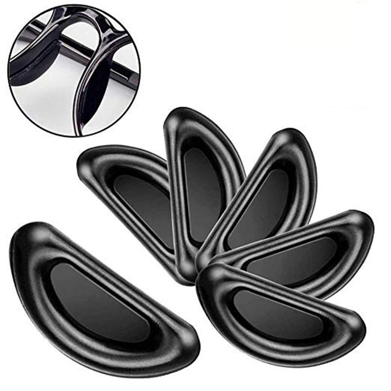 New Nose Pad Plate Glasses Silicone Nose Pad Nose Pad High Sunglasses Sunglasses Anti-indentation Holes