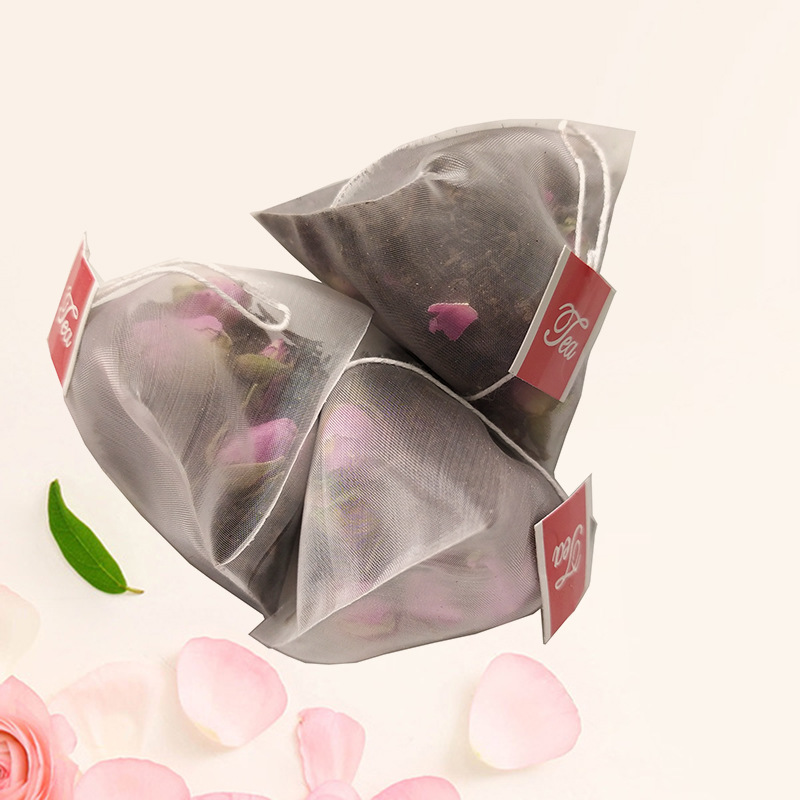 Ингредиенты для молочного чая, 6 г, треугольный пакет, Лунцзин, роза, Лунцзин, османтус, Лунцзин, роза, пуэр, черный чай