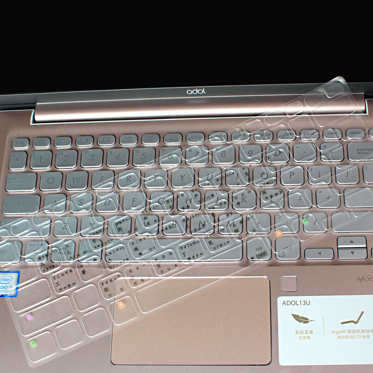 Suitable for Asus Lingyao 14 2024 Fearless a Bean 14Air 2025 Lingyao Mobatianxuan Antibacterial Film Tpu Key