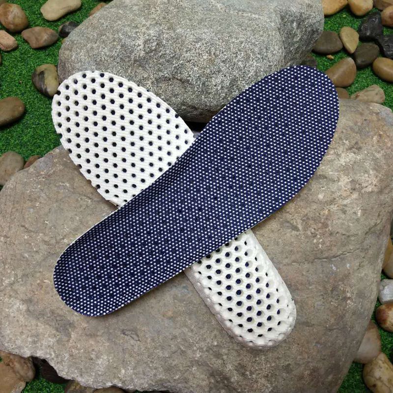 Дышащие впитывающие пот спортивные стельки из кожи с мелкой ячеистой структурой, оптовая продажа от производителя