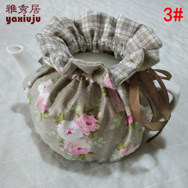Household Tea Pot Insulation Cover Warm Dust-proof Anti-scalding Hand Cloth Cover Cotton Cloth Cotton Padded Tea Pot Cover