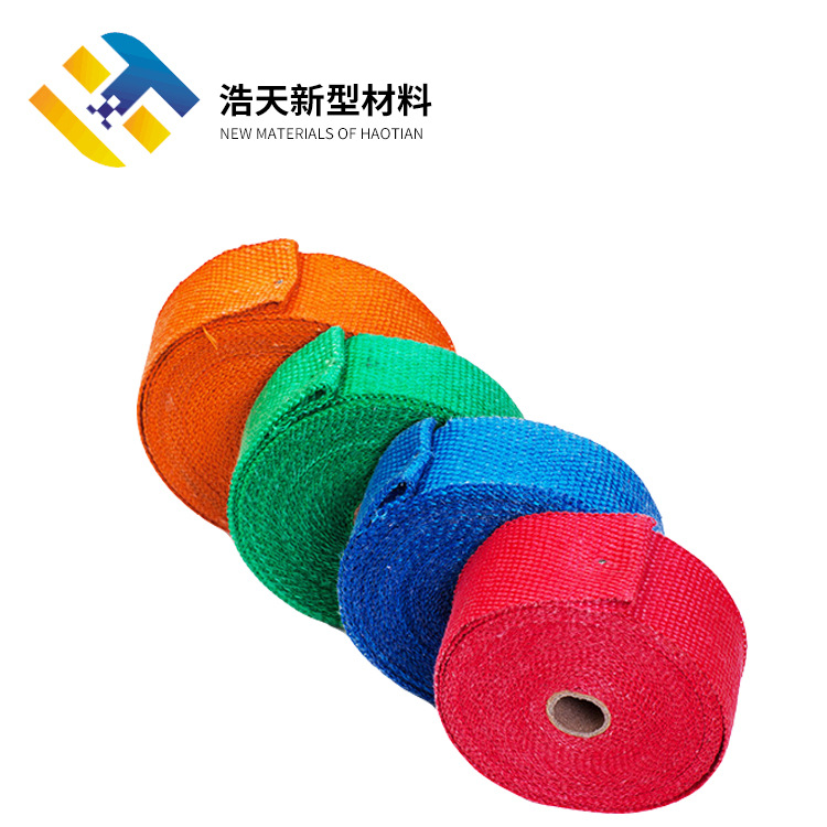 Heat-Resistant Wrapping Tape, Exhaust Pipe Wrapping Tape, Banana Tape, Fiberglass Tape Manufacturer Direct Supply