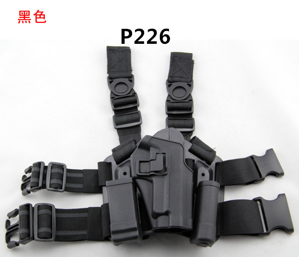 CQC leg sleeve quick dial sleeve plastic holster tactical holster 1911/ M9 /g17/P226/USP leggings waist bag