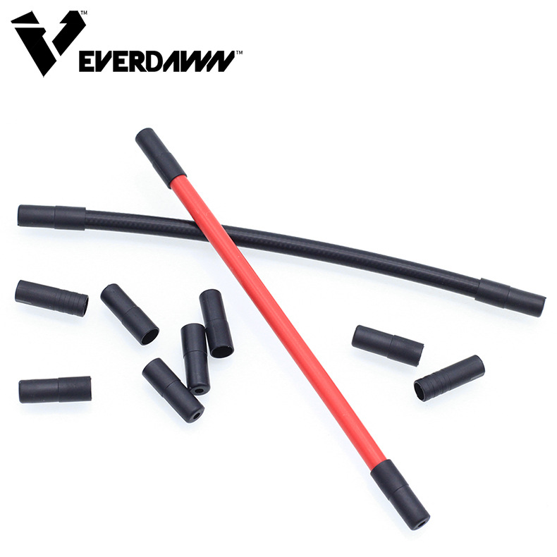 Mountain bike 4mm plastic variable speed cable tube cap road bike 5mm brake tube cap boxed cap wholesale
