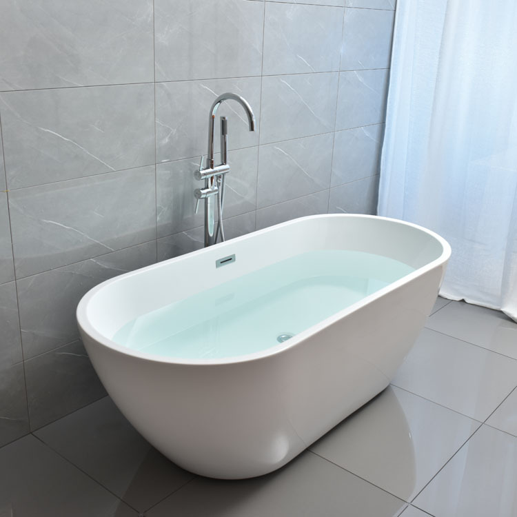 Акриловая независимая овальная ванна для взрослых, 1 м 5 или 1 м 7