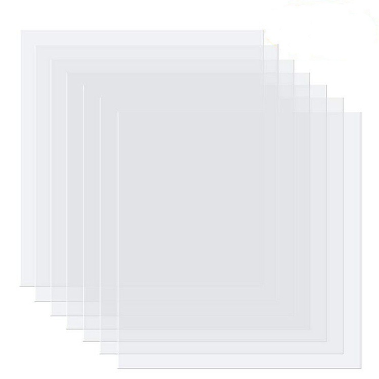 Amazon's New Pet Blank Template Wholesale Environmentally Friendly Drawing Painting Inkjet Blank Plastic Template Material