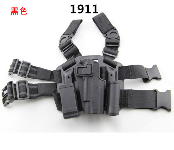 CQC leg sleeve quick dial sleeve plastic holster tactical holster 1911/ M9 /g17/P226/USP leggings waist bag
