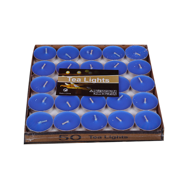 520 Valentine's Day Swing Smokeless Candle for Making Tea Paraffin Internet Celebrity Birthday Confession Small Candle Round 2 Hours Wholesale