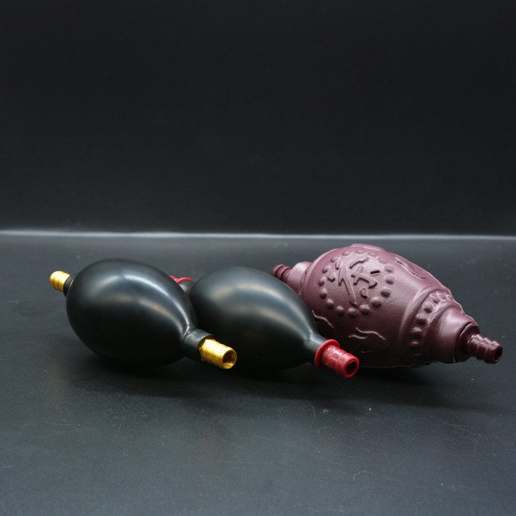 Tea Tray Tea Water Ball Drainage Ball Absorbent Ball Silicone Double Copper Head Latex Tea Water Ball Drainage Pipe Tea Water Pipe Tea Tray