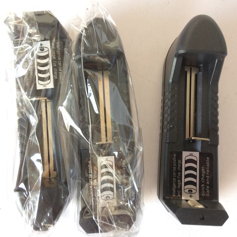 18650 charger single slot lithium battery charger single charge 3.7 v18500 10440 16340 14500
