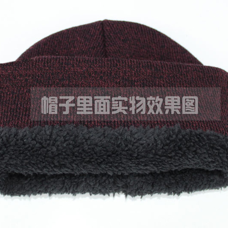 Cross-border exclusive winter Amazon European and American wool scarf thickened warm knitted hat scarf gloves three-piece set