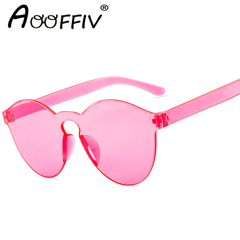 9803 Классические солнцезащитные очки, модные, безободковые, тонкие