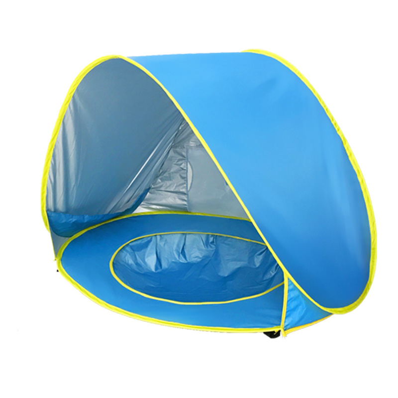Ready Supply Cross-Border Amazon Children's Baby Baby Beach Beach Tent Sunshade Water Play Tent