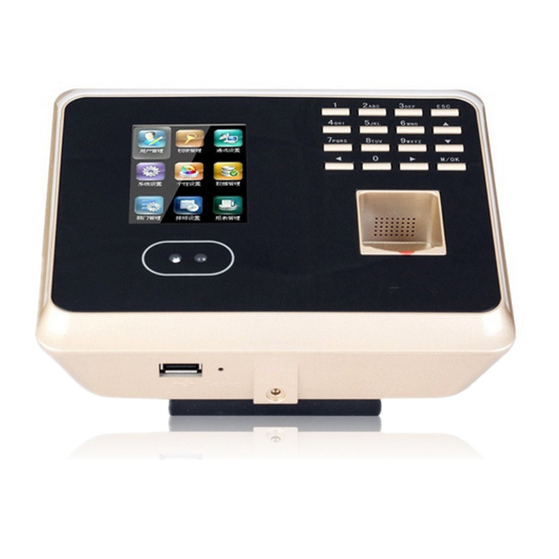 Central Control ZKTeco Entropy-based UF100 WIFI Networking Traditional English TCP IP Face Recognition Fingerprint Attendance Machine