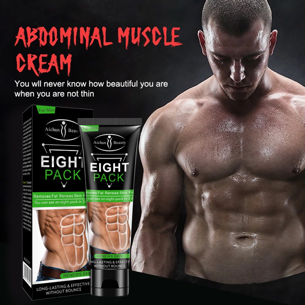 Cross-Borderaichun Body Shaping Cream Men's Abdominal Lifting Shrinking Body Slimming Massage Cream Wholesale Hot Cream