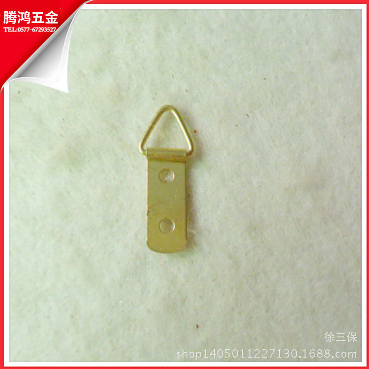Supply photo frame accessories photo frame Hook hardware accessories photo frame hanging ring Golden Silver small hanging Ring Factory Direct Supply