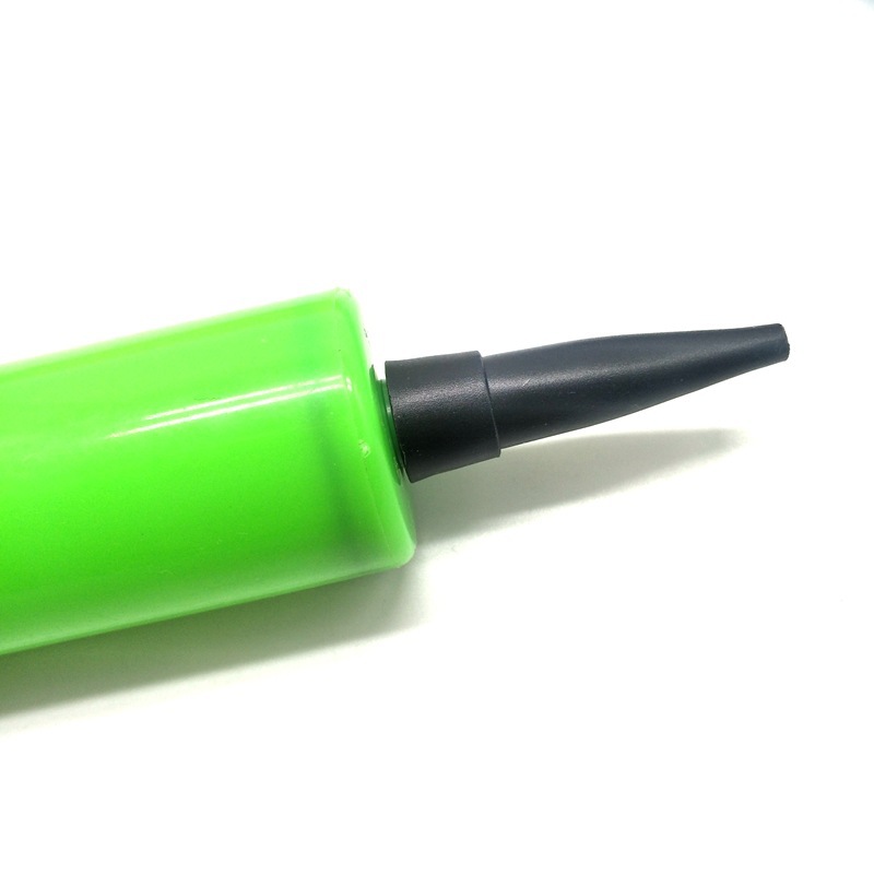 Hand-push balloon pump portable toy pillow mini inflatable plastic pump manufacturers wholesale