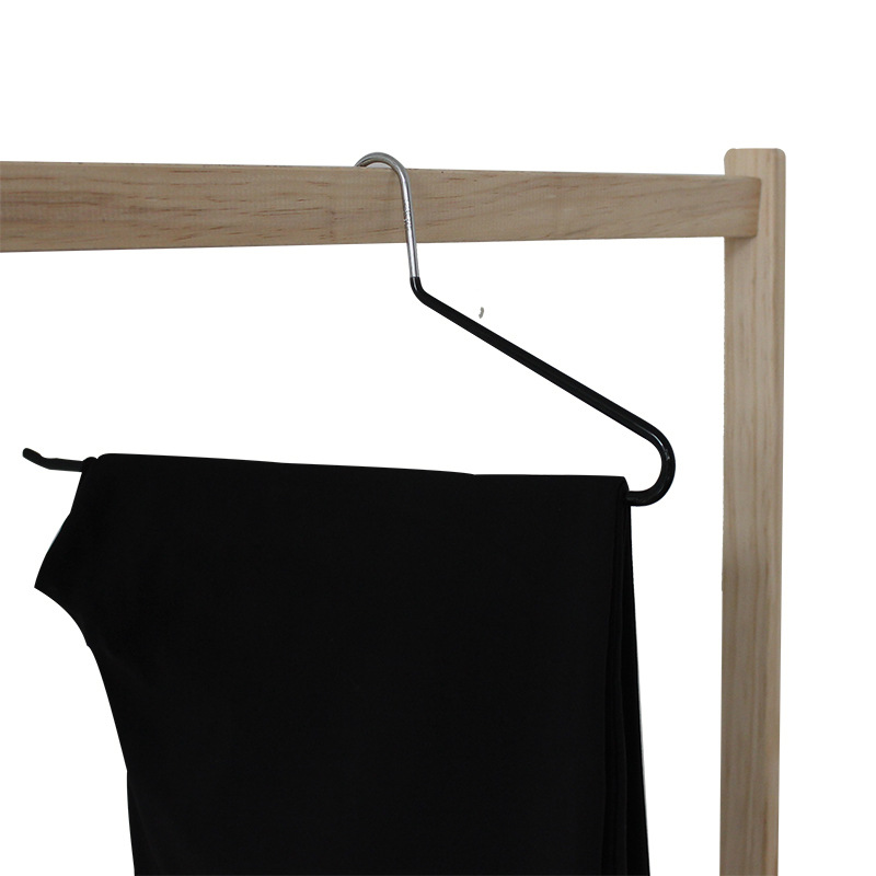 Wholesale Bold Metal Dipped Trouser Rack Korean Style S-Shaped Simple Creative Clothes Hanger Trouser Hanger Amazon