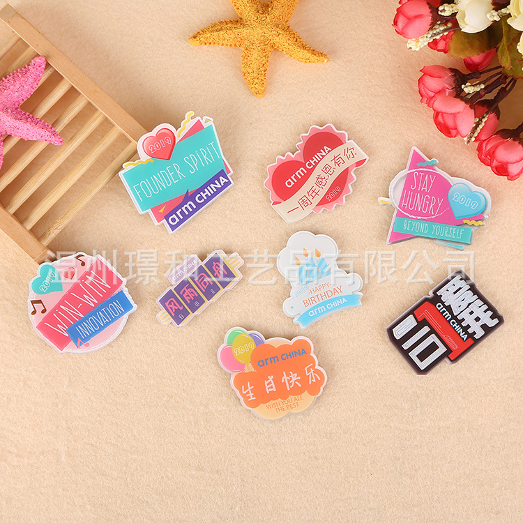 Акриловый магнит на холодильник мультяшная анимация эпоксидный магнит на холодильник прямые продажи с завода