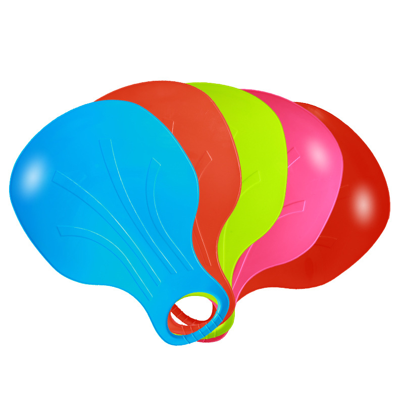 Children's Fan-shaped Adult Thickened Wear-resistant Sliding Grass Sliding Mat Sliding Sandboard Sliding Grass Board Snowboard Skis
