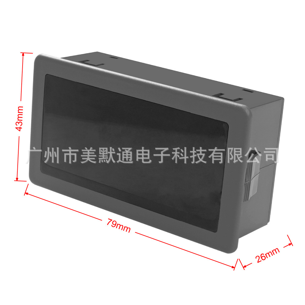 4-digit LED digital display tachometer tachometer Motor Motor tachometer Hall sensor tachometer Green