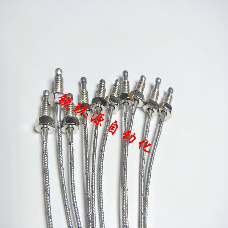 Customized Sensor Thermal Resistance Thermocouple Armored Wrnk-191 Boiler Screw Thermocouple Heating Plate Thermometer