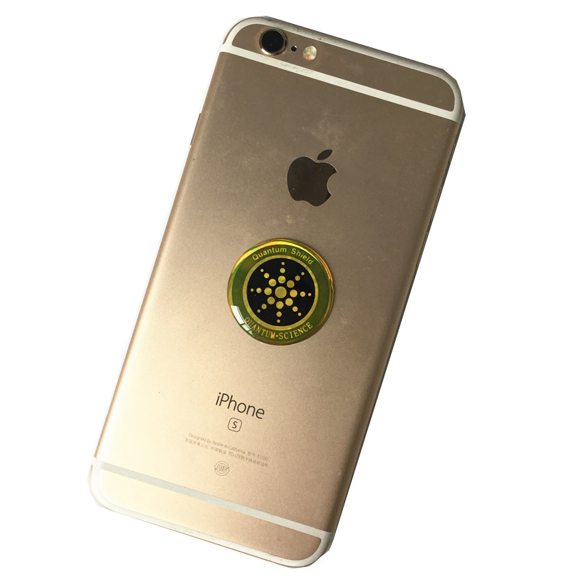 2025 Amazon Taihe Magnetic Radiation Protection Sunflower Silicone Mobile Phone Sticker, Mobile Phone Shield Emr Shield
