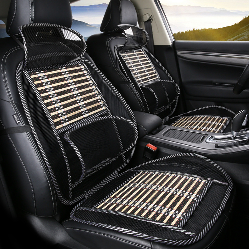 Car cushion summer mat single bamboo Ice Silk breathable refrigeration cab summer single mat cushion
