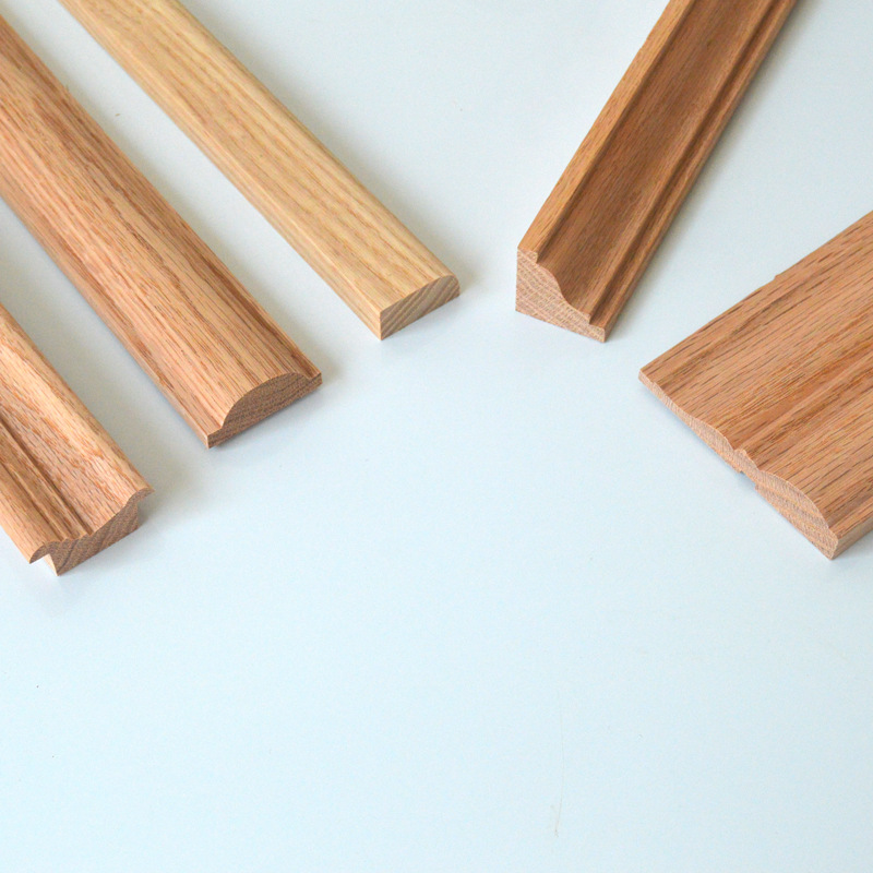 Оптовая продажа, линия из массива дерева, декор, DIY, натуральная древесина, линия для окон и дверей