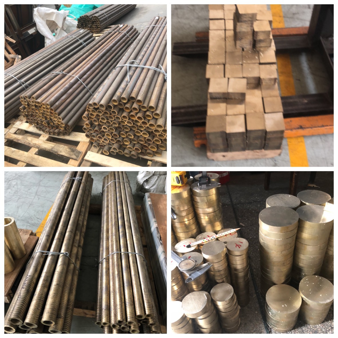 Nickel Aluminum Iron Bronze Rod Qal9-4 Chromium Zirconium Copper Tin Phosphorus Bronze Tungsten Copper Manganese Brass Sleeve High Strength Brass Plate