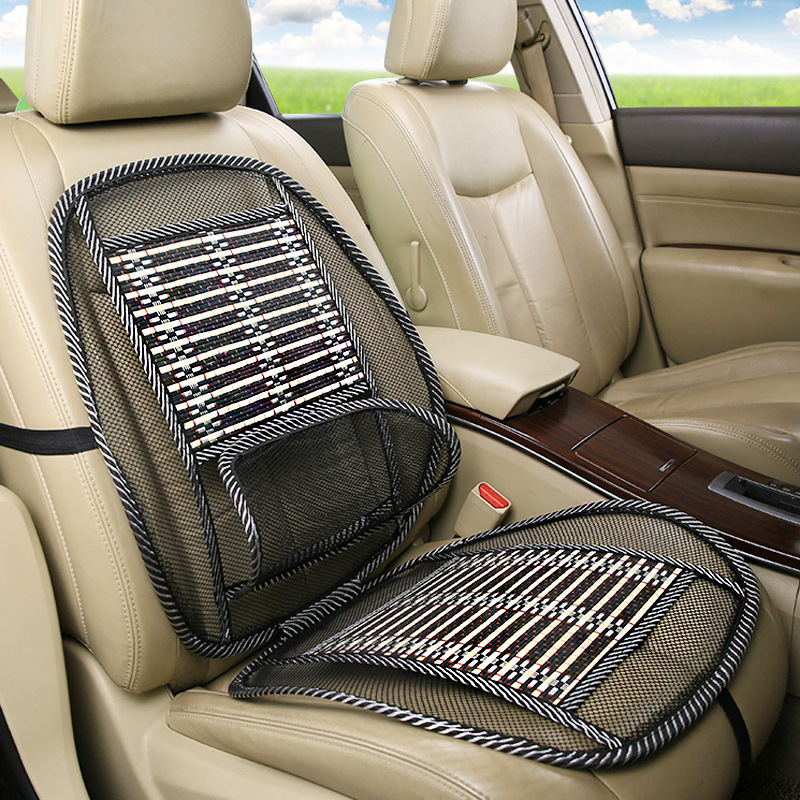 Car cushion summer mat single bamboo Ice Silk breathable refrigeration cab summer single mat cushion