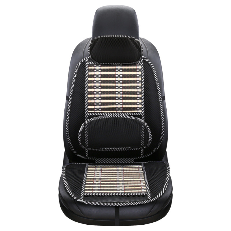 Car cushion summer mat single bamboo Ice Silk breathable refrigeration cab summer single mat cushion
