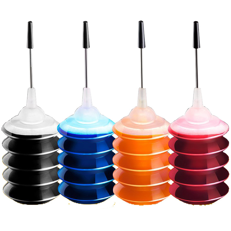 Compatible with HP dye ink spring bottle ink for Canon 4 color printer ink filling ink