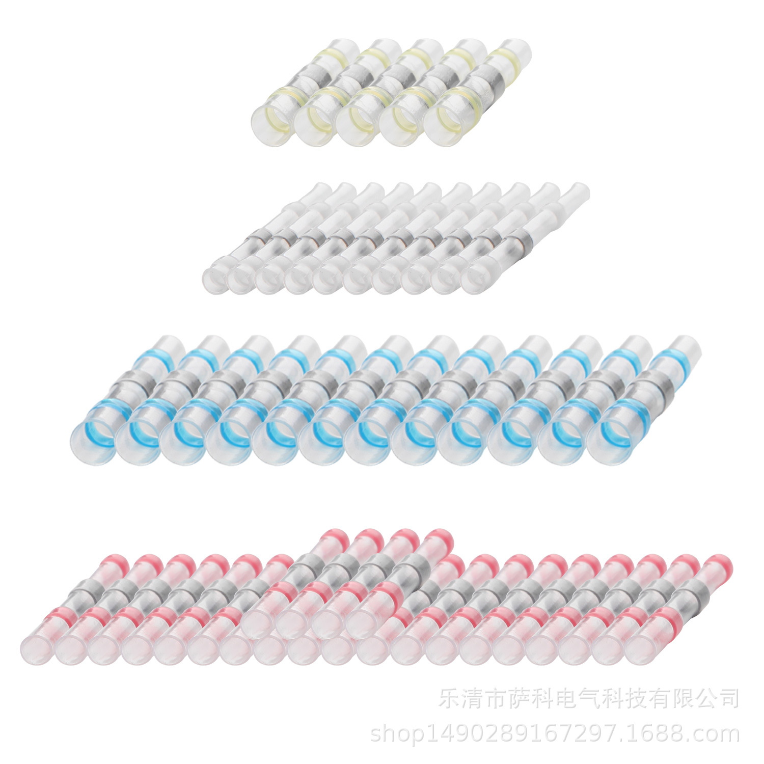 Sst Waterproof Solder Ring Heat Shrinkable Intermediate Terminal Box Shielded Wire Mid-Connection Protection Waterproof Connector Solder Tube