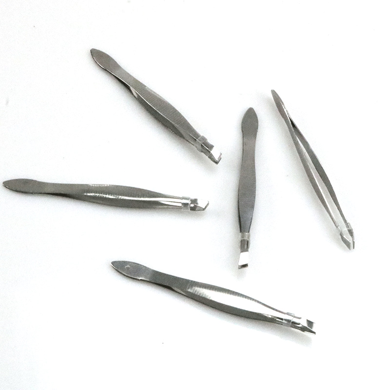 Tweezers, Eyebrow Trimming Clip, Eyebrow Trimming Clip, Stainless Steel Eyebrow Pliers, Beard Plucking Clip