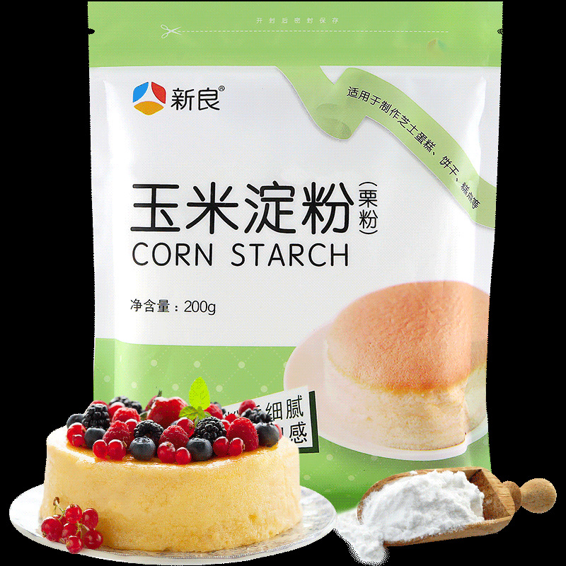 Baking raw materials Xinliang corn starch corn powder Eagle corn powder edible raw powder cake bread biscuit 200g