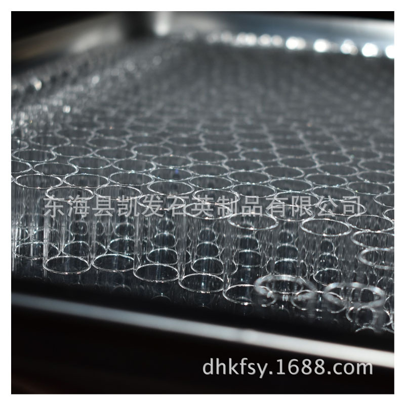 Factory Customized Transparent Quartz Tube, High Temperature Resistant Quartz Glass Tube, Quartz Boat Experiment Supports Customization