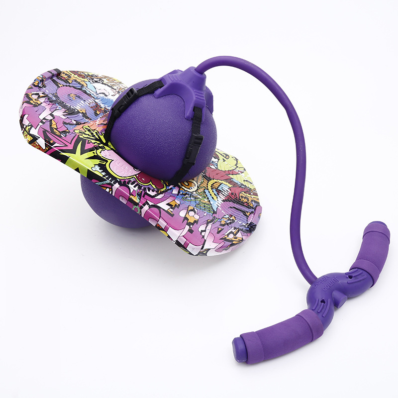 Fitness Equipment and Sporting Goods with Handle Bouncing Ball Kidsren's Bouncing Ball Doll Foot Pedal Bouncing Ball