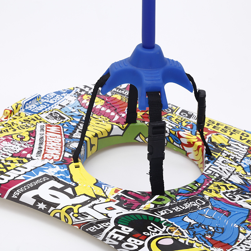 Fitness Equipment and Sporting Goods with Handle Bouncing Ball Kidsren's Bouncing Ball Doll Foot Pedal Bouncing Ball