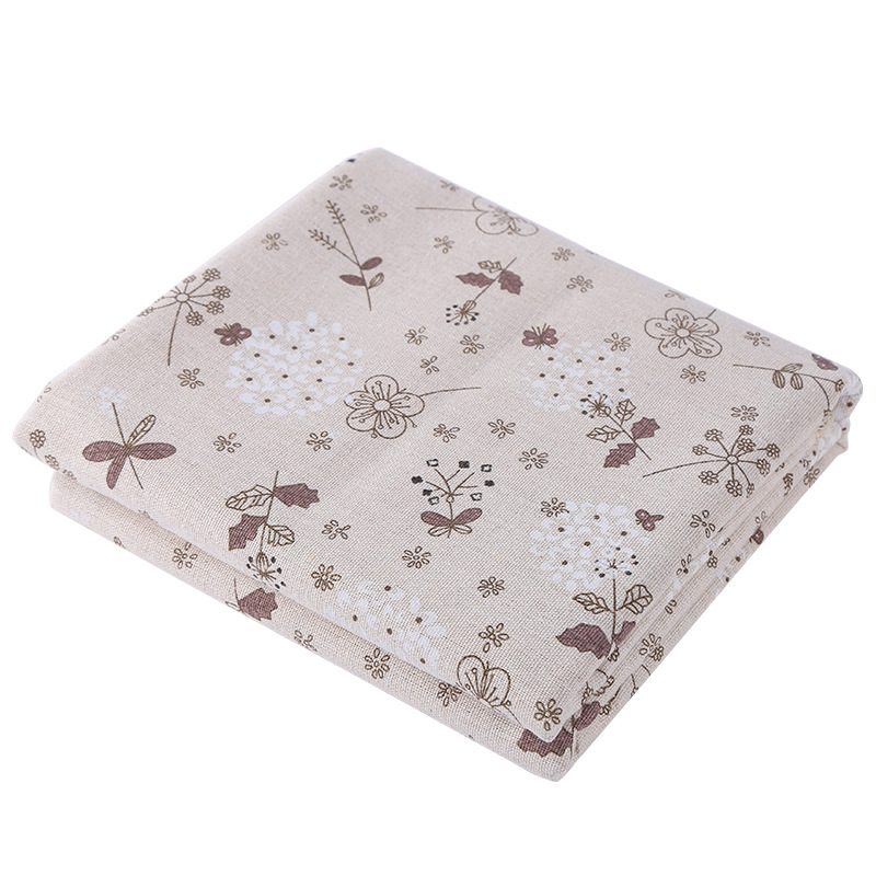 Factory supply simple background cloth curtain pet fabric wholesale cotton and linen tablecloth Pillow sofa polyester cotton canvas