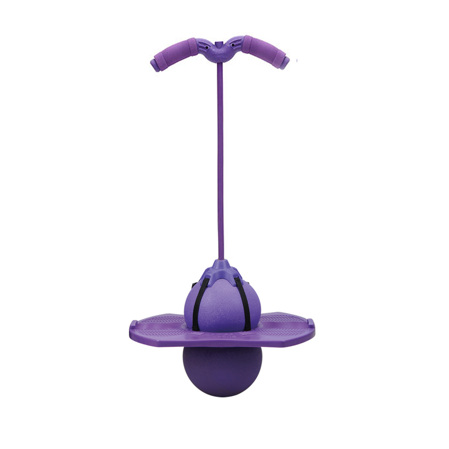 Fitness Equipment and Sporting Goods with Handle Bouncing Ball Kidsren's Bouncing Ball Doll Foot Pedal Bouncing Ball