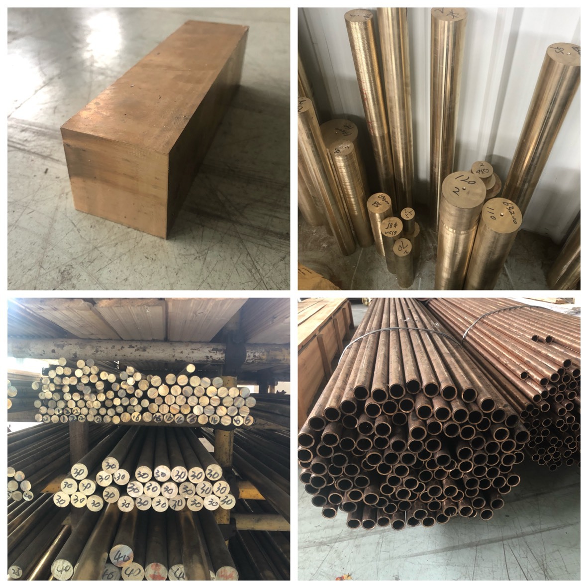 Nickel Aluminum Iron Bronze Rod Qal9-4 Chromium Zirconium Copper Tin Phosphorus Bronze Tungsten Copper Manganese Brass Sleeve High Strength Brass Plate