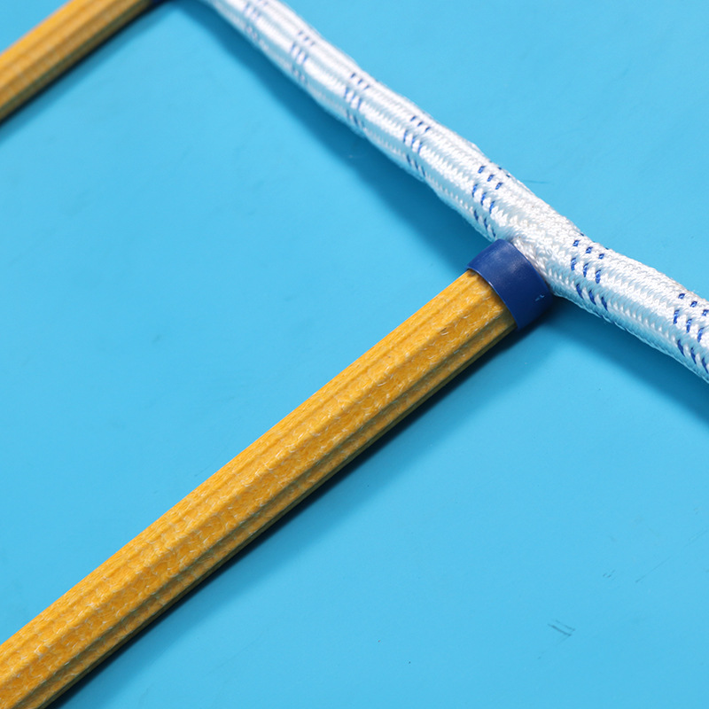 Manufacturer Direct Supply Escape Rescue Soft Ladder Polypropylene Wear-Resistant Rope Ladder Fire-Resistant Household Climbing Ladder Rapid Descent High-Altitude Rescue