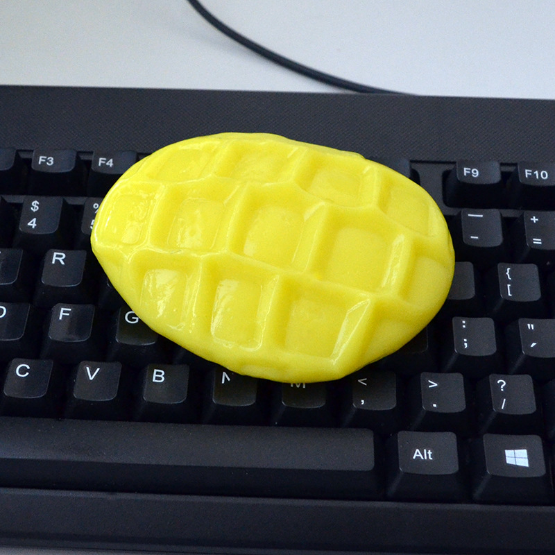 Hydroxypropyl guar gum powder provides cleaning mud formula to clean soft glue keyboard glue low boron cross-linked molding