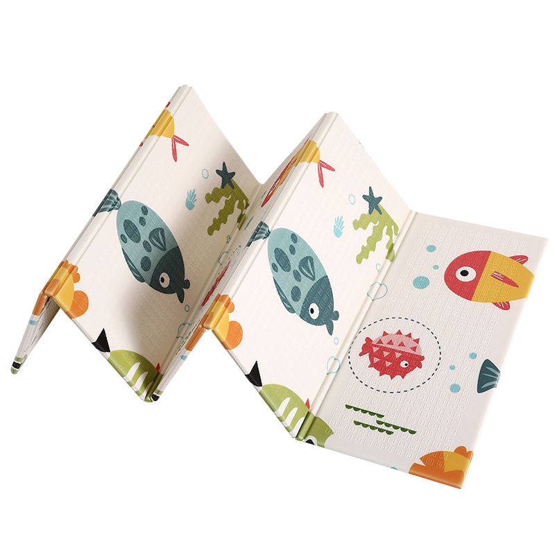 Climbing Mat Xpe Foldableing Cross-Border Hot Selling Double-Sided Cartoon 180*200 Infant Crawling Mat Thickeneded Manufacturer Wholesale