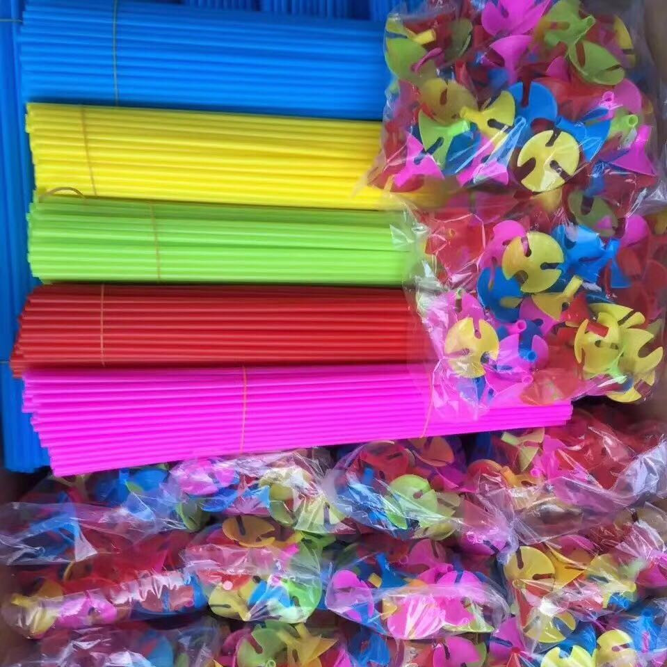 Balloon Support Rod Colorful Bracket 32cm Transparent 40cm Tow Rod Plastic Movable Decorative Balloon Accessories Support Rod Drag