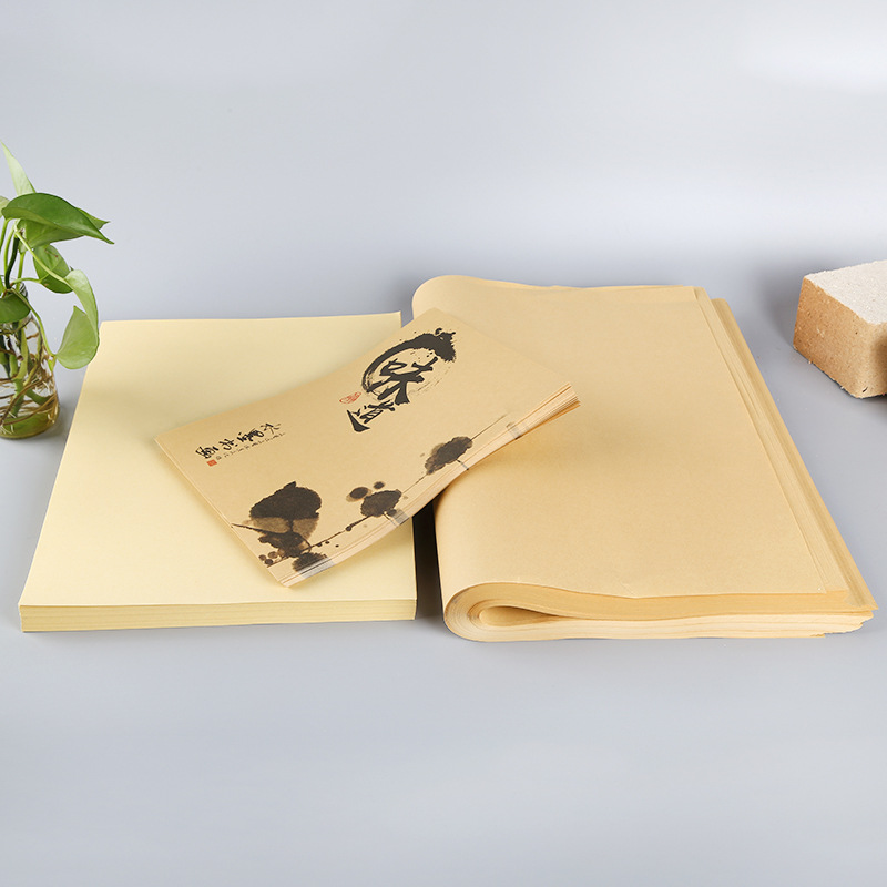 Roast Duck Food Wrapping Paper Disposable Oil-absorbing Paper Oil-proof Kraft Paper Coated Wood Pulp Kraft Paper