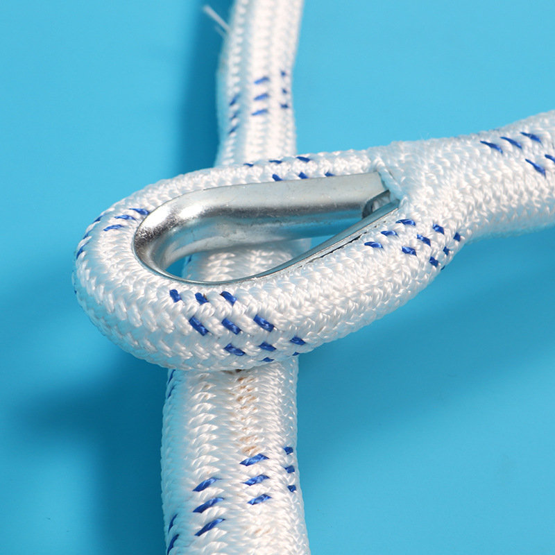 Manufacturer Direct Supply Escape Rescue Soft Ladder Polypropylene Wear-Resistant Rope Ladder Fire-Resistant Household Climbing Ladder Rapid Descent High-Altitude Rescue